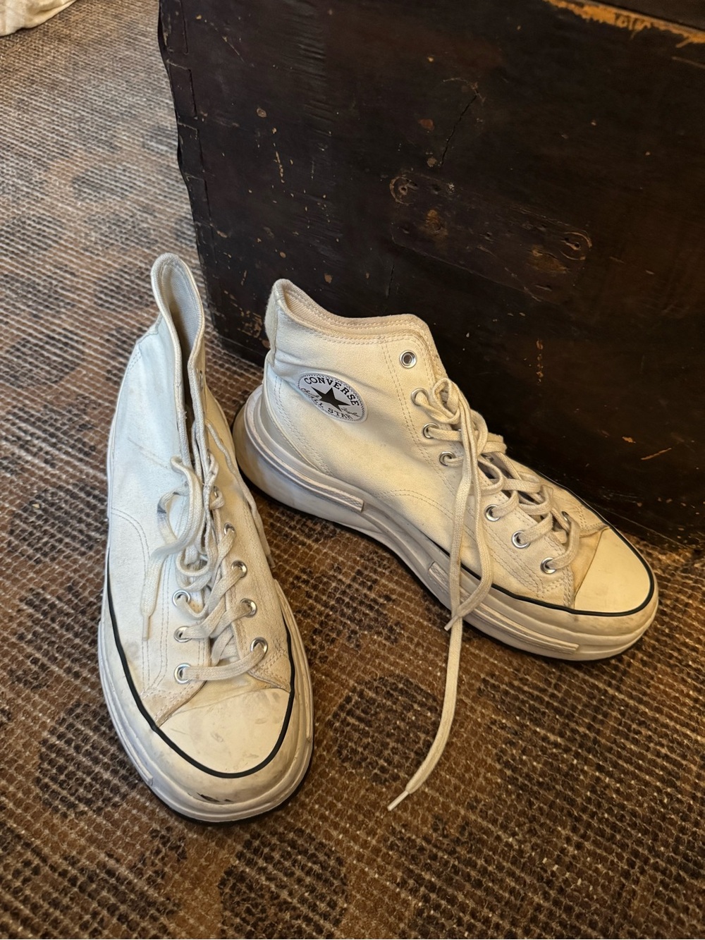 Converse High Top Sneakers - Off-White